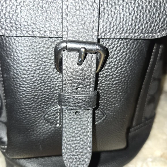 Coach Black and Gray Men's Backpack - Picture 4 of 9